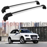 Us Stock Silver Cross Bars For Audi Q5 2009-2017 Lockable Baggage Roof Rack Rail. Fixed Price $79.00.