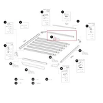 Thule Rear Profile Strip 1371MM Caprock Platform Xl+xxl. Fixed Price $161.19.
