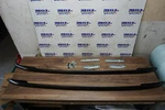 Porsche Cayenne 92A Exterior Pair Black Roof Rail Bars With Fixings 2011-2014. Fixed Price $320.31.