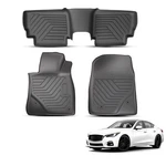 Carpet Floor Mats For Mazda 3 2014-2018 Black Tpe Front Rear All Weather Cover. Fixed Price $60.90.