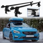 For Volvo V70 C30 S60 S40 54" Top Roof Rack Cross Bar Luggage Cargo Carrier+lock. Fixed Price $149.25.