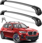 Wonderdriver 330LBS Lockable Roof Rack Aluminum Cross Bars: Bmw X3 G01 2018-2026. Fixed Price $99.99.