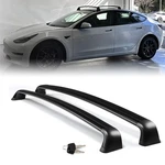 Roof Rack Cross Bars For Tesla Model 3 2017-2024 Cargo Rail Aluminum Black 2PCS. Fixed Price $139.99.