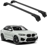 X4 Roof Rack Cross Bars Anti-theft Bmw G02 2019-2025 Black Erkul. Fixed Price $125.00.
