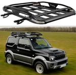 50" Roof Rack Cargo Baskets Set Crossbars W/led Light For Suzuki Jimny (MK3) Suv. Fixed Price $229.07.