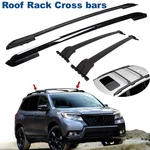 4PCS Roof Rack Side Rails + Cross Bars For 19-2025 Honda Passport Black Aluminum. Fixed Price $246.50.