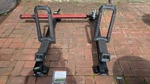 Thule Evo Roof Rack With Hull-a-port, Fork Mount Bike Tray On 480R Foot Packs .. Fixed Price $450.00.
