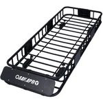 Roofrack Cross Bar Carrier Basket Cargo Shelf Holder Top Mount W/ 2X 12FT Straps. Fixed Price $150.97.