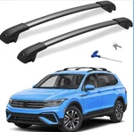 Hmmtyrack 300LBS Lockable Roof Cross Bar Fit For Volkswagen Vw Tiguan 2018-. Fixed Price $60.00.