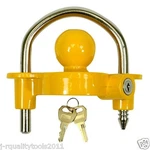 Universal Trailer Hitch Ball Coupler Out Towing Security Locks Anti Theft. Fixed Price $18.95.