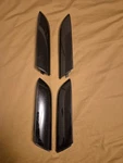 2002 - 2014 Cadillac Escalade Set (4) Roof Rack End Caps Black Oem. Fixed Price $87.98.