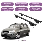 Erkul Roof Rack Cross Bars For Kia Rondo 2007-2013 Raised Rails Black. Fixed Price $134.91.