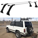 For Isuzu Trooper 63" Adjustable Roof Rack Rail Cross Bar Luggage Carrier. Fixed Price $149.28.
