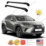 Black Top Roof Rack For Lexus NX200T NX300H 2015-21 Baggage Luggage Cross Bar. Fixed Price $129.99.
