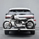 400LBS Hitch-mount Motorcycle Carrier Bike Trailer Hauler Rack. Fixed Price $102.22.