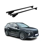 For Hyundai Tucson 22-26 Omac U027402 Black Flush-mounted Roof Rails Cross Bars. Fixed Price $219.90.