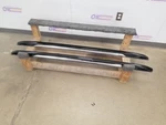 23 Jeep Grand Cherokee Overland Luggage Rack Rail Set Black Chrome. Fixed Price $175.00.