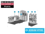 Adrian Steel 5274TH, Locksmith Starter Package For Transit 130"/148" Wb High. Fixed Price $5917.95.