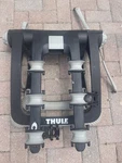 Thule Raceway Locking Rear Trunk Mounted 2 Bicycle Rack Carrier With 1 Key. Fixed Price $125.00.