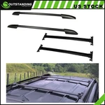 ?for 2008-2013 Toyota Highlander Blk Roof Top Rack Cross Bar + Side Rail Set. Fixed Price $118.85.
