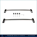 For 2006-2010 Hummer H3T Cross Bar Set W/lock Luggage Key Blk Roof Rack Cargo. Fixed Price $95.84.