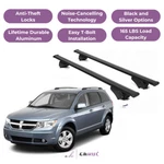 Erkul Roof Rack Cross Bars For Dodge Journey 2008-2012 Raised Rails Black. Fixed Price $152.91.