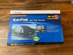 Highland Karpak Top Carrier - Weather Resistant: Expandable Up 15 Cu Ft. Fixed Price $12.00.