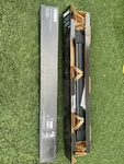 Thule Aeroblade Edge Black Raised Rail 7501B Crossbars W/ Straps - Set Of 2. Fixed Price $200.00.