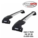 Thule Wingbar Edge (silver) Roof Set For Audi E-tron (2019-23) W/ Flush Rail. Fixed Price $447.21.