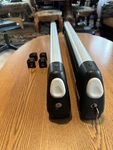 Thule 726 Pull Top Ski Snowboard Roof Rack Carrier Locks Key With Mounts Nice. Fixed Price $139.00.