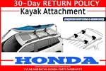 Genuine Honda Kayak Carrier Attachment For Crossbars 08L09-E09-101. Fixed Price $302.23.