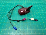 07-13 Mercedes-benz W221 S550 Exterior Roof Shark Fin Antenna Red Oem. Fixed Price $40.00.