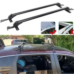 43.3" Universal Top Roof Rack Cross Bar Luggage Carrier Aluminum W/ Lock Dms. Fixed Price $139.86.