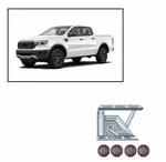 Black Horse Offroad AR2-07BA3-PLFR Armour Ii Roll Bar W/basket Kit. Fixed Price $1392.08.