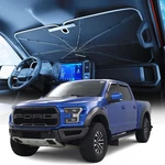 2026 Upgraded Weektic Windshield Sun Shade Full-size Truck, Off-white. Fixed Price $73.49.