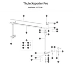 Thule 500XT Xsporter Pro Truck Bed Roof Rack Mount Replacement Parts You Choose. Fixed Price $8.00.