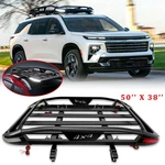 For Chevy Traverse 2018-25 Roof Rack Luggage Cargo Basket+cross Bars W/led Light. Fixed Price $229.19.
