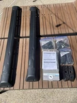 2013+ Tesla Model Black Yakima Flush Bars Roof Rack *rare*. Fixed Price $400.00.