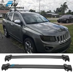 Fits 11-16 Jeep Compass Oe Style Cross Bars Aluminum Roof Rack Rail Carrier. Fixed Price $59.99.