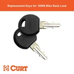 Replacement Keys For 18088 Aluminum Bike Rack (202 Lock Cylinder). Fixed Price $34.99.