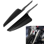 Black Front Fork Mount Deflector Windshield Fit Harley Road King 95-23. Fixed Price $28.99.
