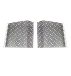Warrior 90802 Polished Diamondplate Front Fender Rock Protector For 87-95 Yj. Fixed Price $99.99.