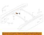 Ford Oem 13-23 Escape Roof Exterior Trim-cross Bar Bolt W716332S450B. Fixed Price $16.99.