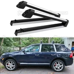 Aluminum Ski Snowboard Roof Mount Rack Carriers + Lock For Porsche Cayenne 03-24. Fixed Price $119.05.