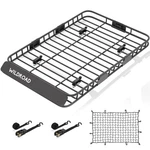Wildroad Roof Cargo Carrier Combo Upgraded 64"X 39"X Rack Carg.... Fixed Price $245.80.
