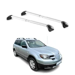 For Mitsubishi Outlander 03-06 Omac G006019 Gray Raised Roof Rails Cross Bars. Fixed Price $129.99.