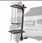 Tyger Black Hitch Mount Ski & Snowboard Rack Fits 1.25" Or 2" Receiver W/ Locks. Fixed Price $162.00.