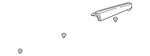 Genuine Honda Roof Molding 75235-SCV-A01ZC. Fixed Price $534.65.