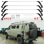 4PCS Roof Ladder Rack Cross Bar Cargo Luggage Carrier Ford E-350 E-250 E-150. Fixed Price $295.15.