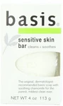 Basis Sensitive Skin Bar, Cleans + Soothes, 4-OUNCE 12 Pack. Fixed Price $40.96.